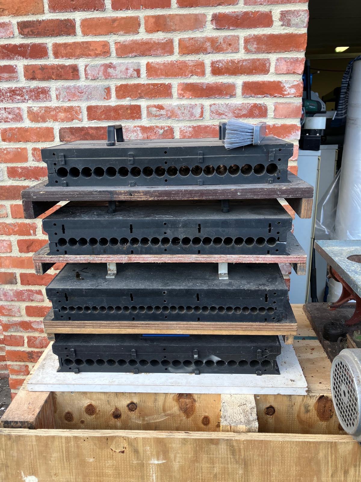 Boilieworsten machine met roltafels, Ophalen, Gebruikt