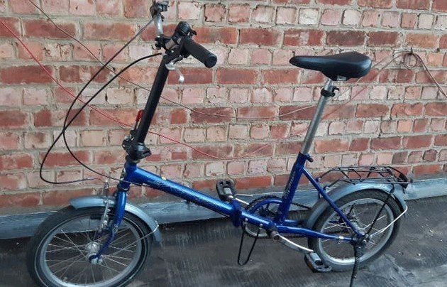 Vélo pliant Kioso Citychopper 16", Vitesses, 16 à 18 pouces, Frein à rétropédalage, Comme neuf
