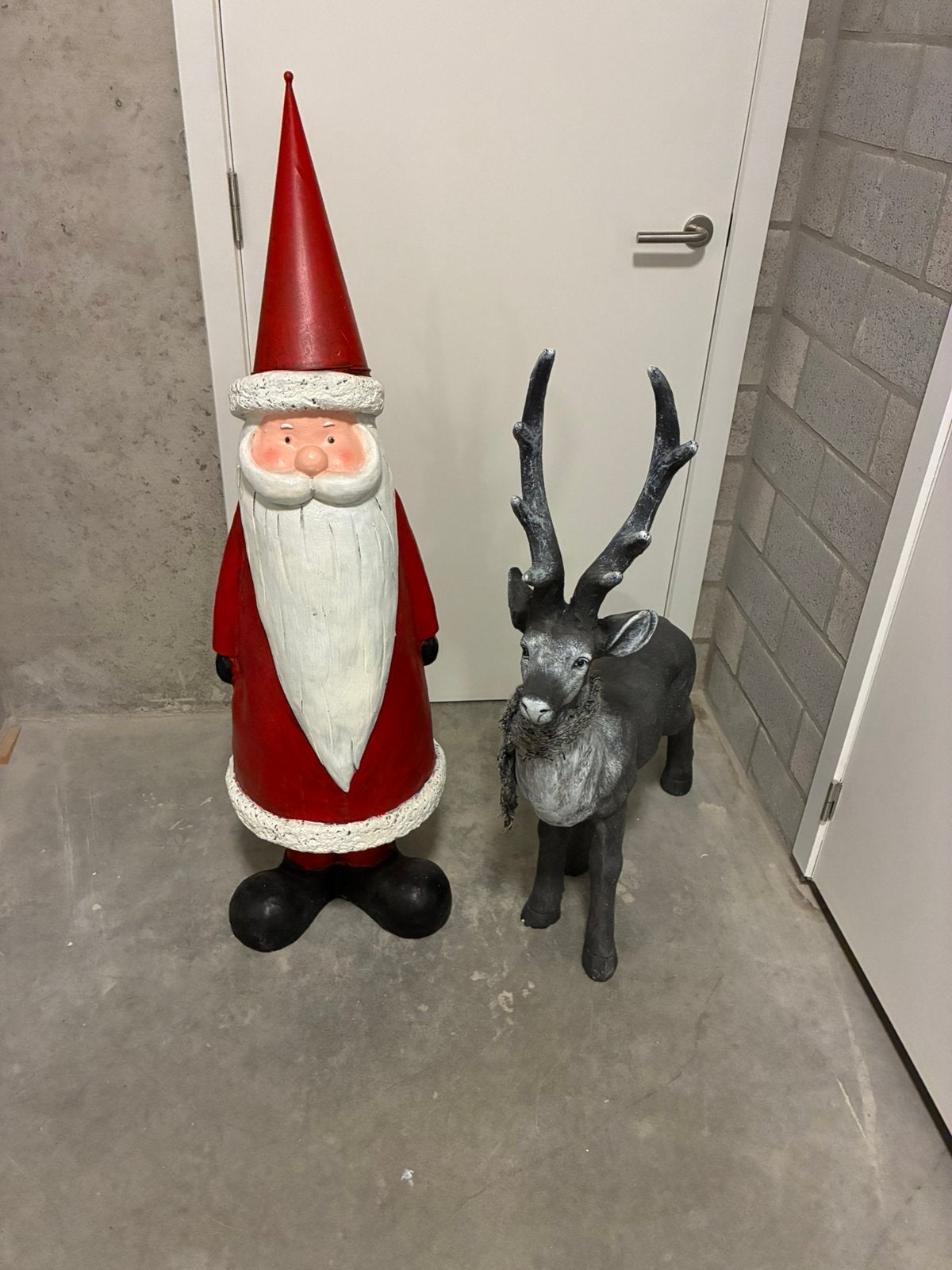 2 prachtige grote kerstfiguren, Diversen, Ophalen, Zo goed als nieuw