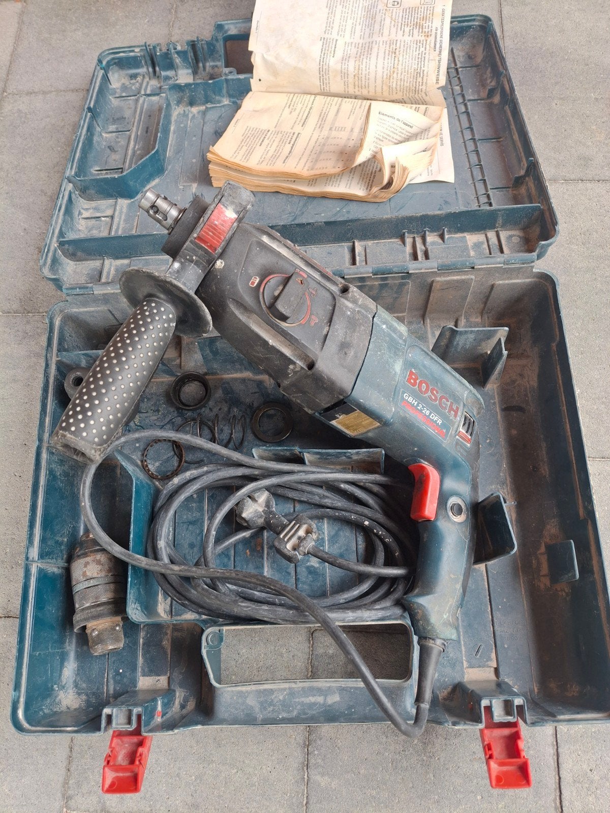 Gbh 2-26 blauwe bosch voor onderdelen, Bricolage & Construction, Outillage | Foreuses, Enlèvement