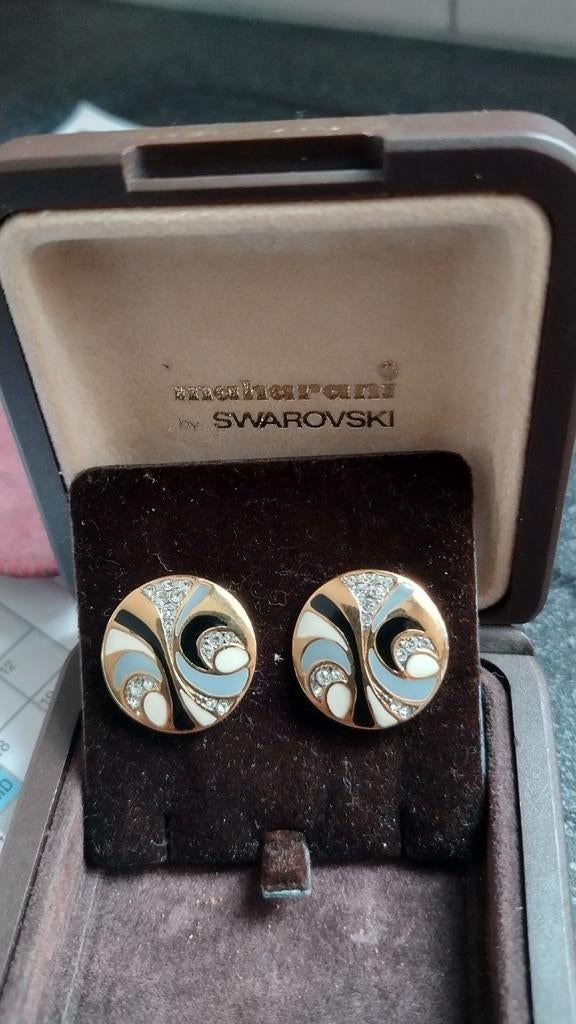 Vintage oorbellen clips, Handtassen en Accessoires, Manchetknopen, Ophalen