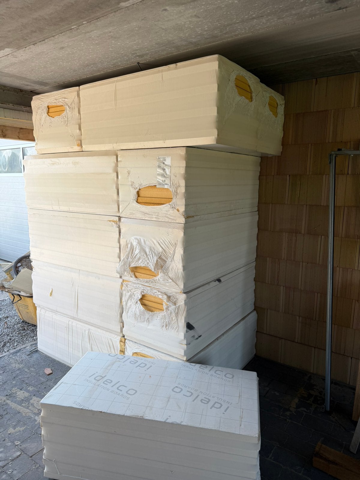 Isolatie 12cm dik., Doe-het-zelf en Bouw, Isolatie en Afdichting, Ophalen, Zo goed als nieuw