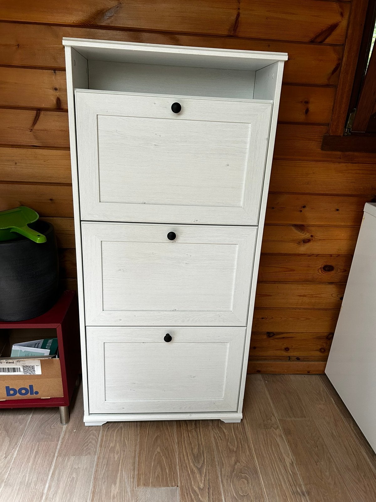 Grote schoenekast, Huis en Inrichting, Ophalen, Gebruikt