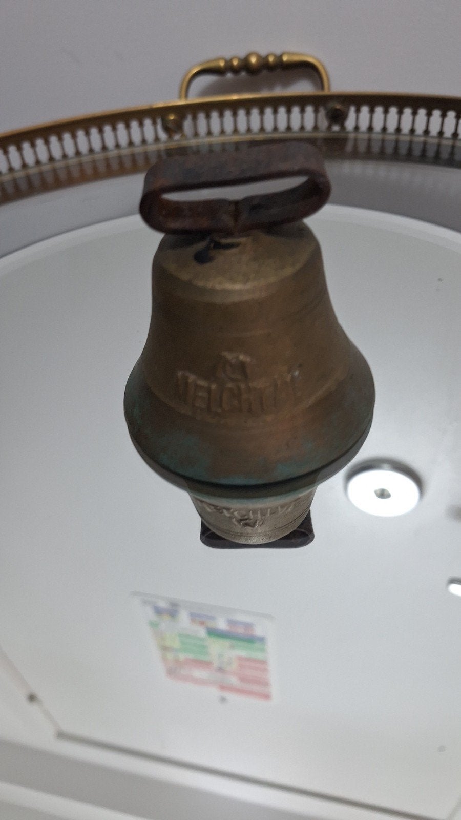 Cloche en bronze, Antiek en Kunst, Antiek | Brons en Koper, Brons, Ophalen of Verzenden