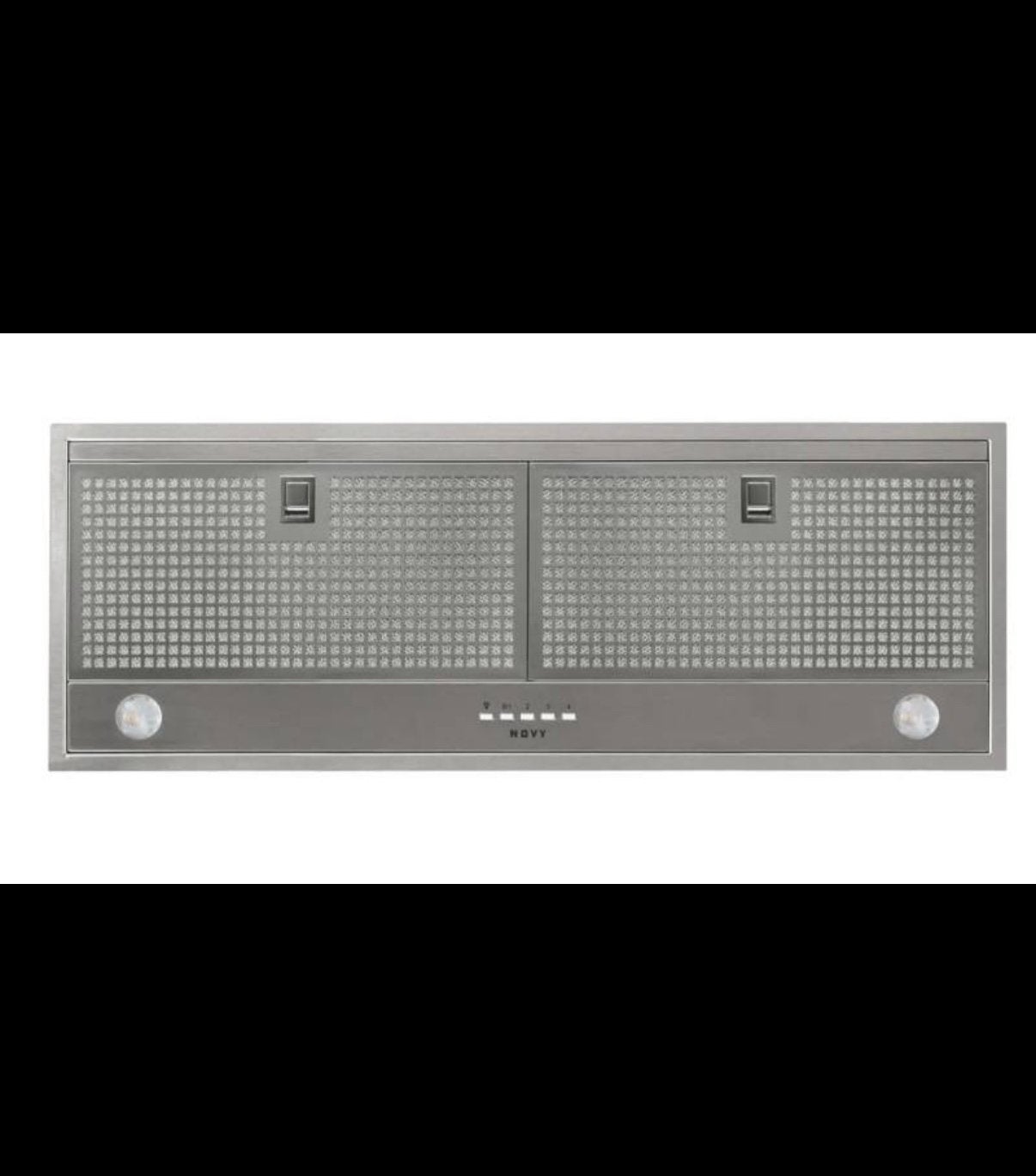 Novy dampkap 829 Essence inox, Ophalen, Nieuw, Inbouw