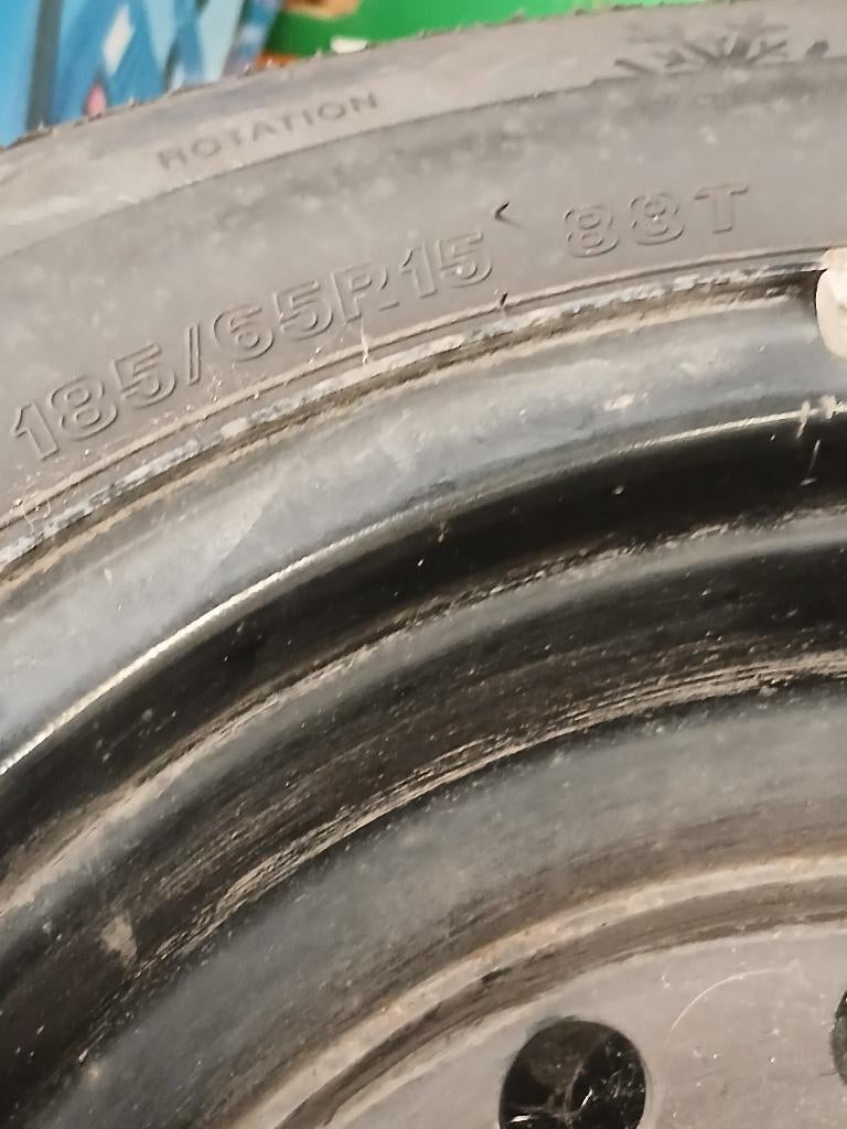 Winterbanden op velg voor opel corsa, Auto-onderdelen, Banden en Velgen, Banden en Velgen, Winterbanden, Personenwagen, Nieuw