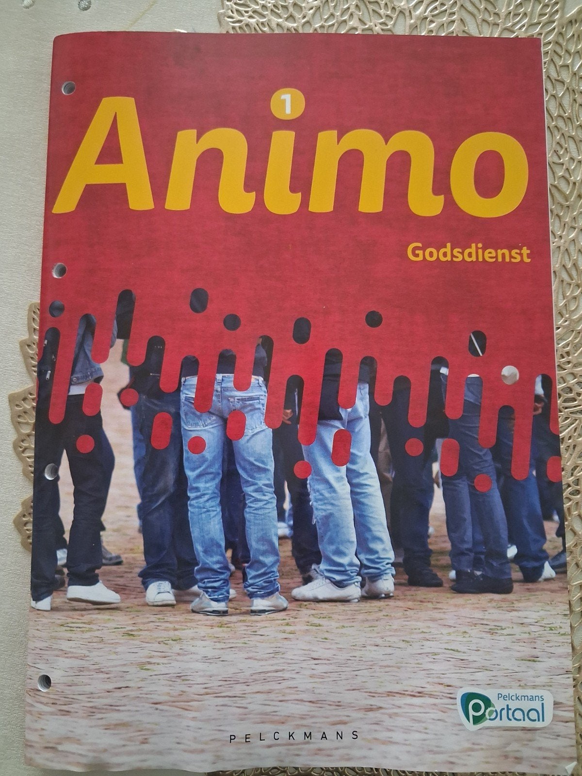 animo godsdienst boek, Ophalen, Zo goed als nieuw