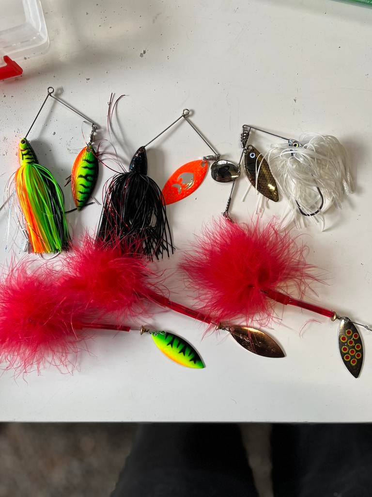 Spinnerbaits (fox, savage gear, westin), Sports nautiques & Bateaux, Pêche à la ligne | Poissons prédateurs, Enlèvement, Comme neuf