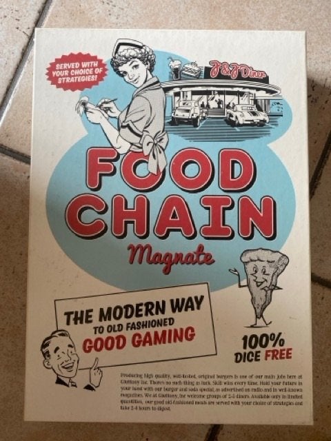 FOOD CHAIN MAGNATE - superbe jeu de stratégie Splotter, Enlèvement ou Envoi