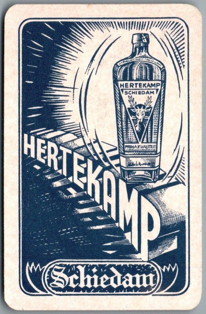 speelkaart - LK15576 - Hertekamp, Verzamelen, Speelkaarten, Jokers en Kwartetten, Verzenden, Zo goed als nieuw, Speelkaart(en)