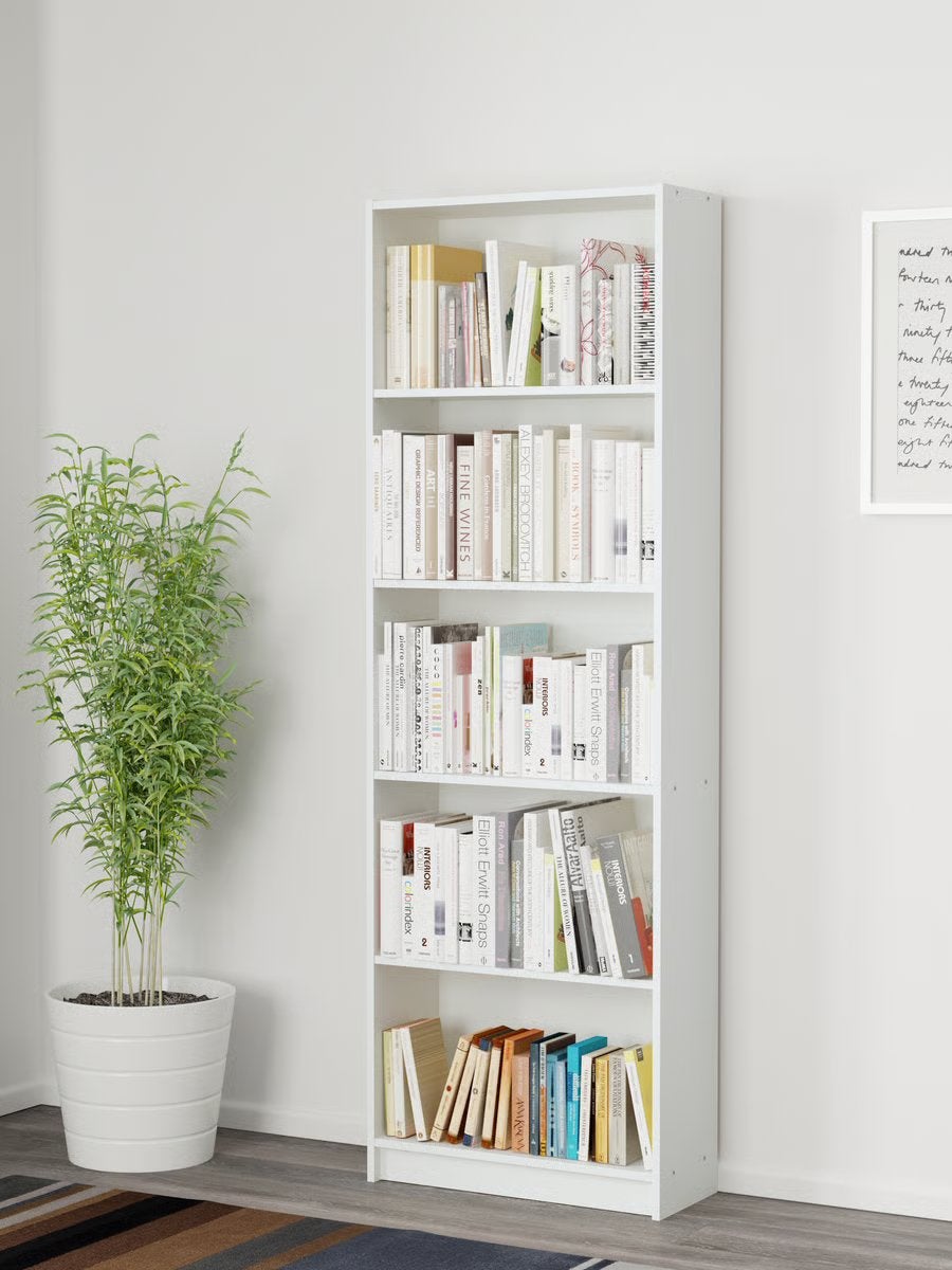 Bibliothèque, blanc, 60x180 cm, Maison & Meubles, Enlèvement, Comme neuf