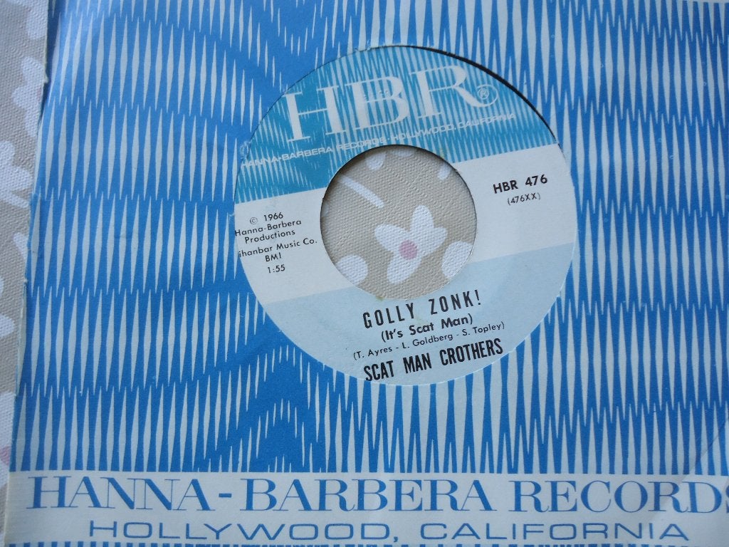 7" Scat Man CROTHERS - Golly zonk, Ophalen of Verzenden