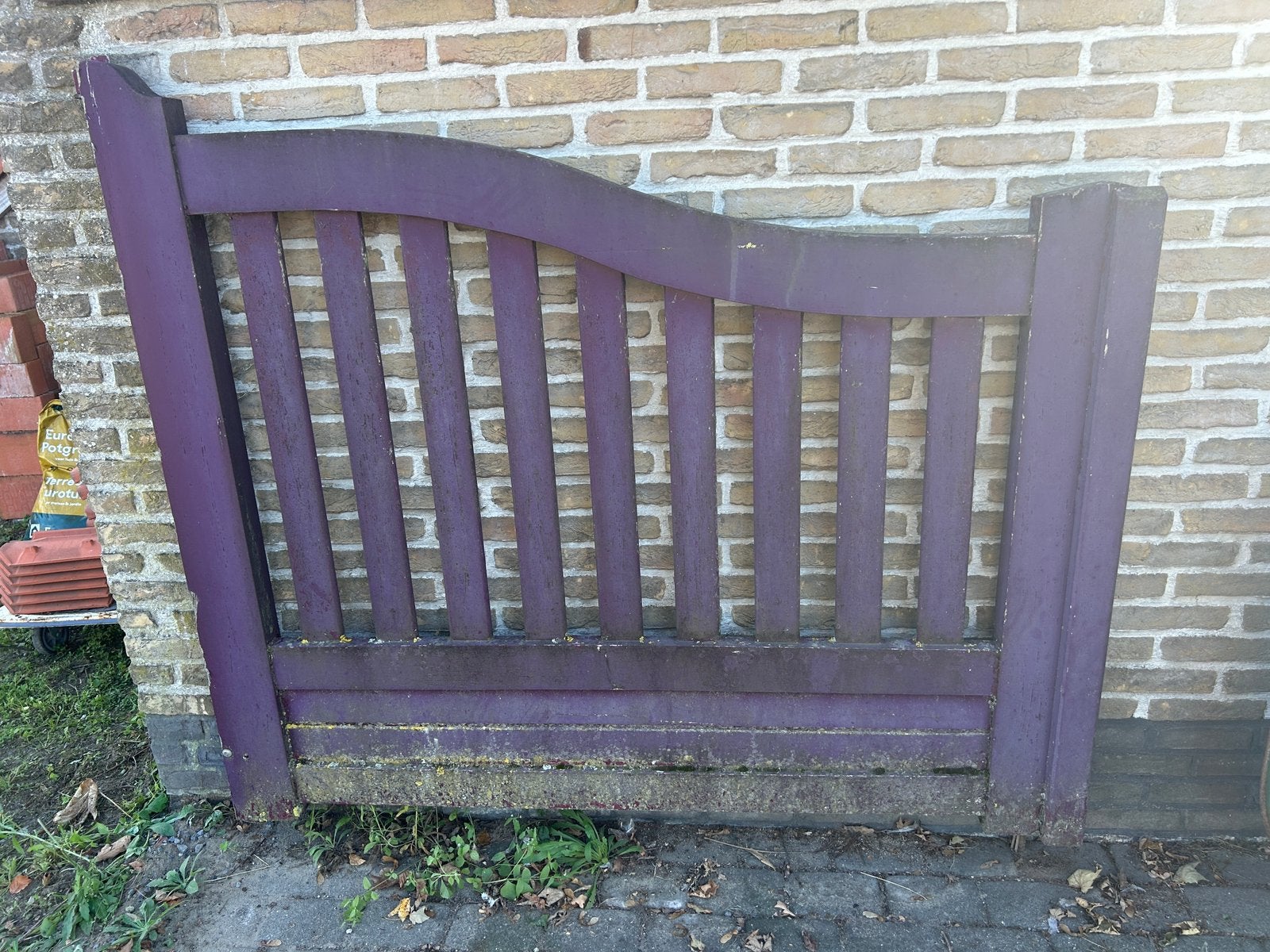 Poort 3m20, Tuin en Terras, Ophalen, Gebruikt
