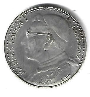 medaille johanes paulus I roma citta, Verzenden, Italië, Losse munt