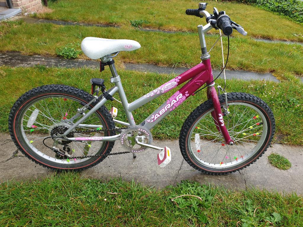 Fiets - Mountainbike voor meisjes 20", Gebruikt, Velgrem, Dames, Geen vering