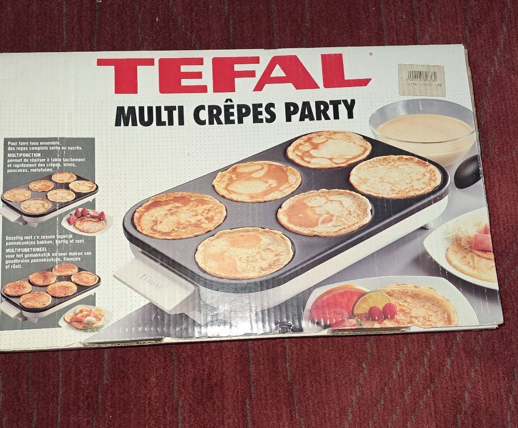 ELECTRISCHE Pannekoekenmaker TEFAL, Ophalen, Kunststof
