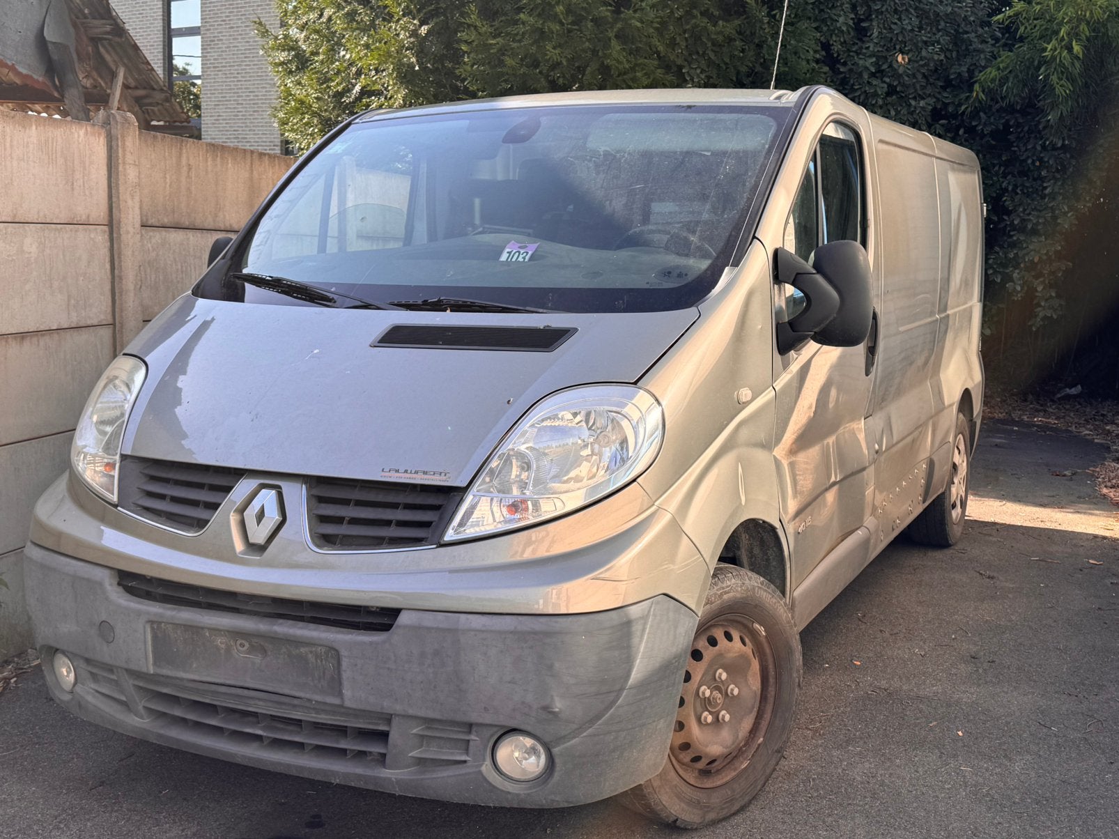 RENAULT TRAFFIC 09/2014, Voorwielaandrijving, Euro 5, Renault, Beige