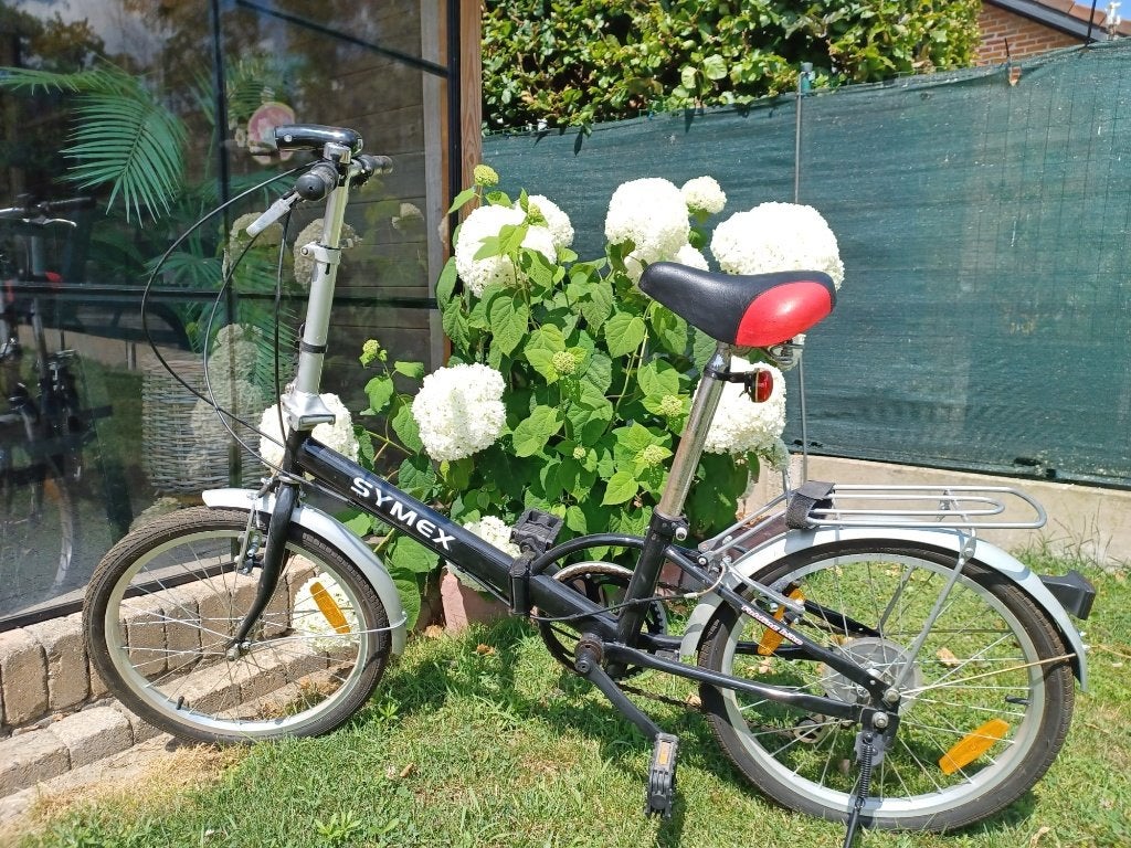 Plooifiets, Fietsen en Brommers, Fietsen | Vouwfietsen, Ophalen, Gebruikt, Totaal opvouwbaar