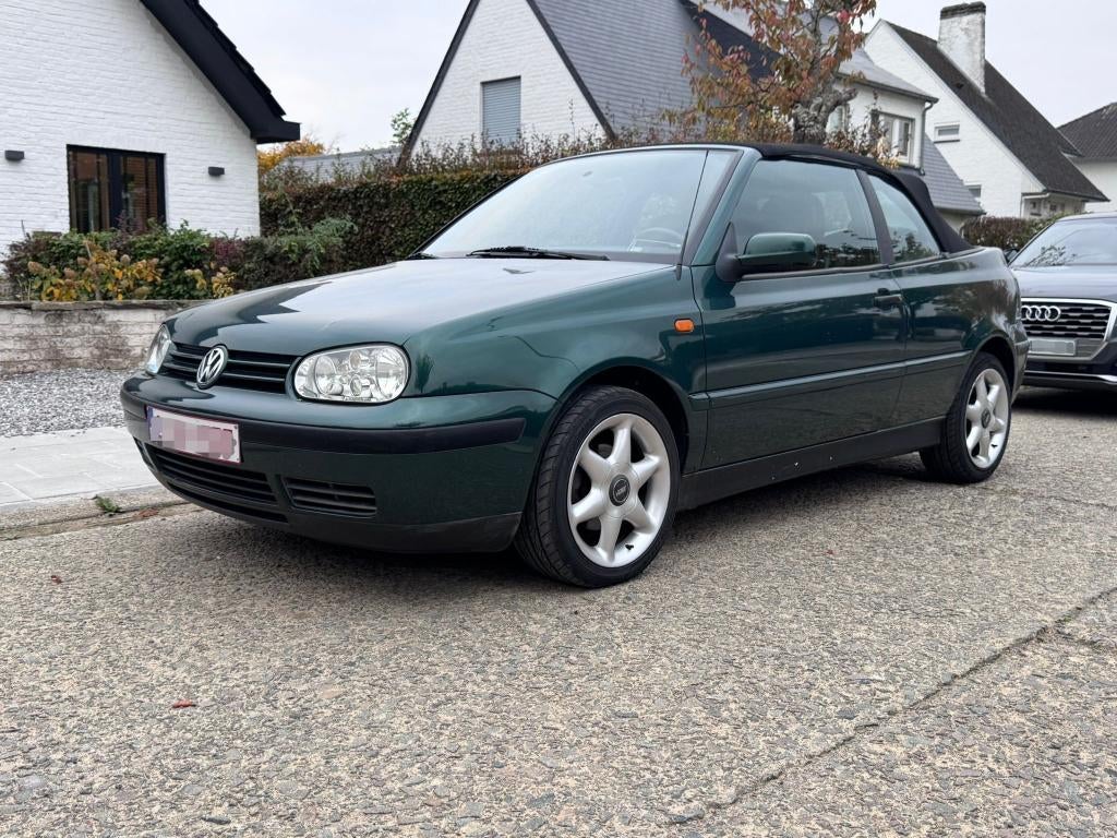 VW Golf cabrio, cabriolet, Auto's, Volkswagen, Voorwielaandrijving, 75 kW, Zwart, 4 cilinders