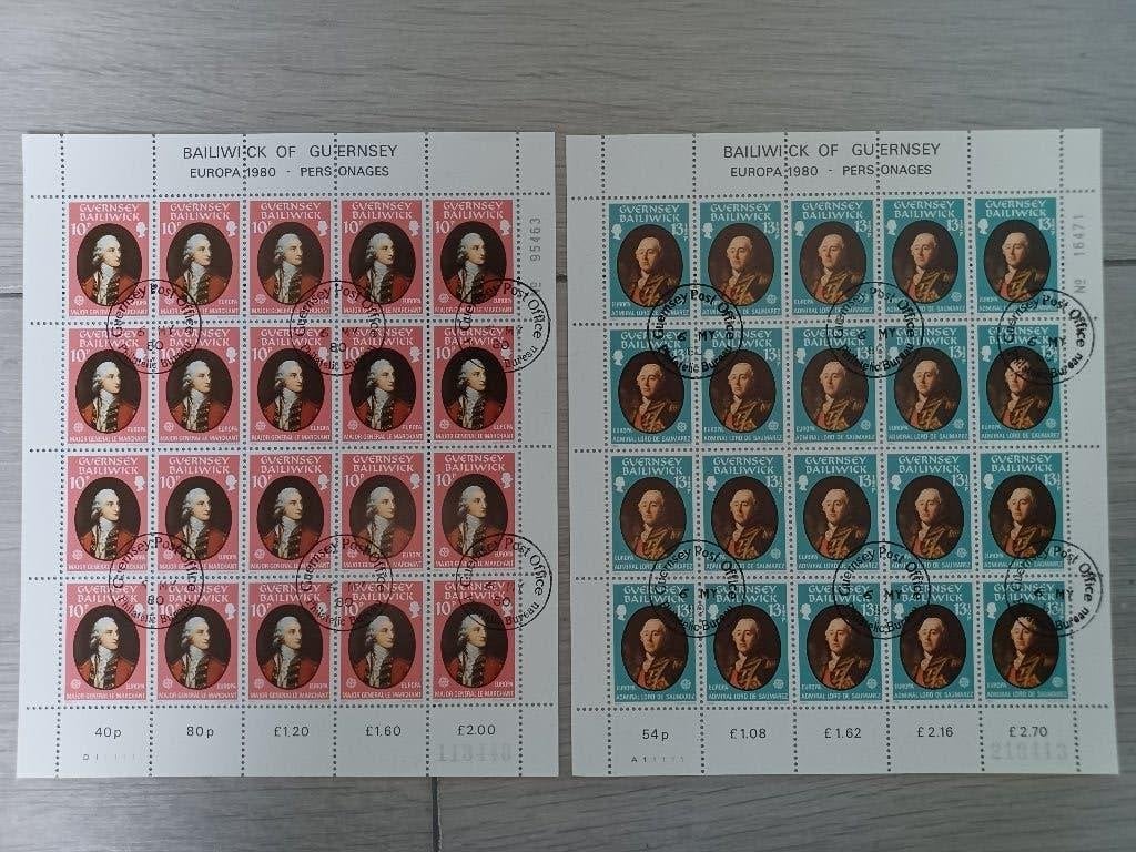 Timbres de Guernesey, Enlèvement ou Envoi, Affranchi