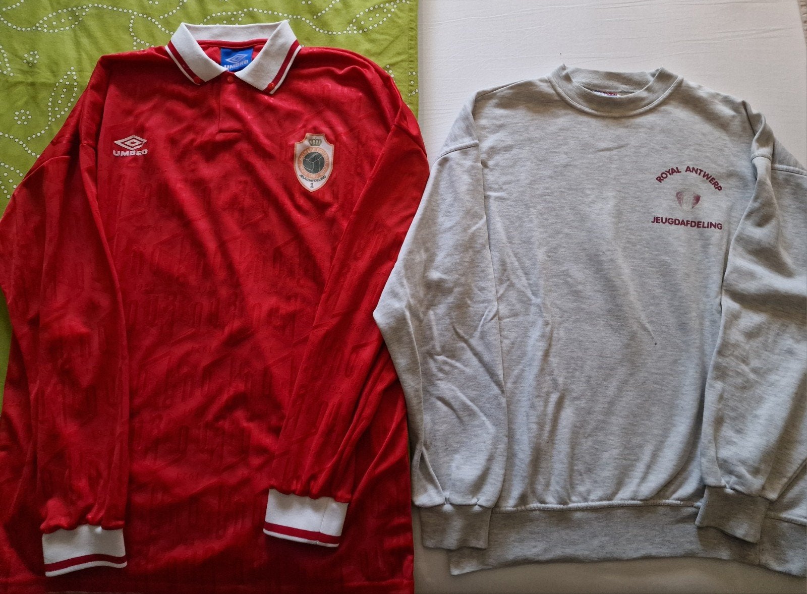 FC Antwerp Old School Shirt en trui (jeugd), Sport en Fitness, Voetbal, Shirt, Ophalen