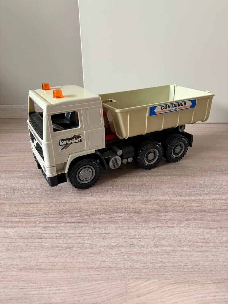Camion porte-conteneurs Bruder Volvo, Enlèvement ou Envoi, Comme neuf