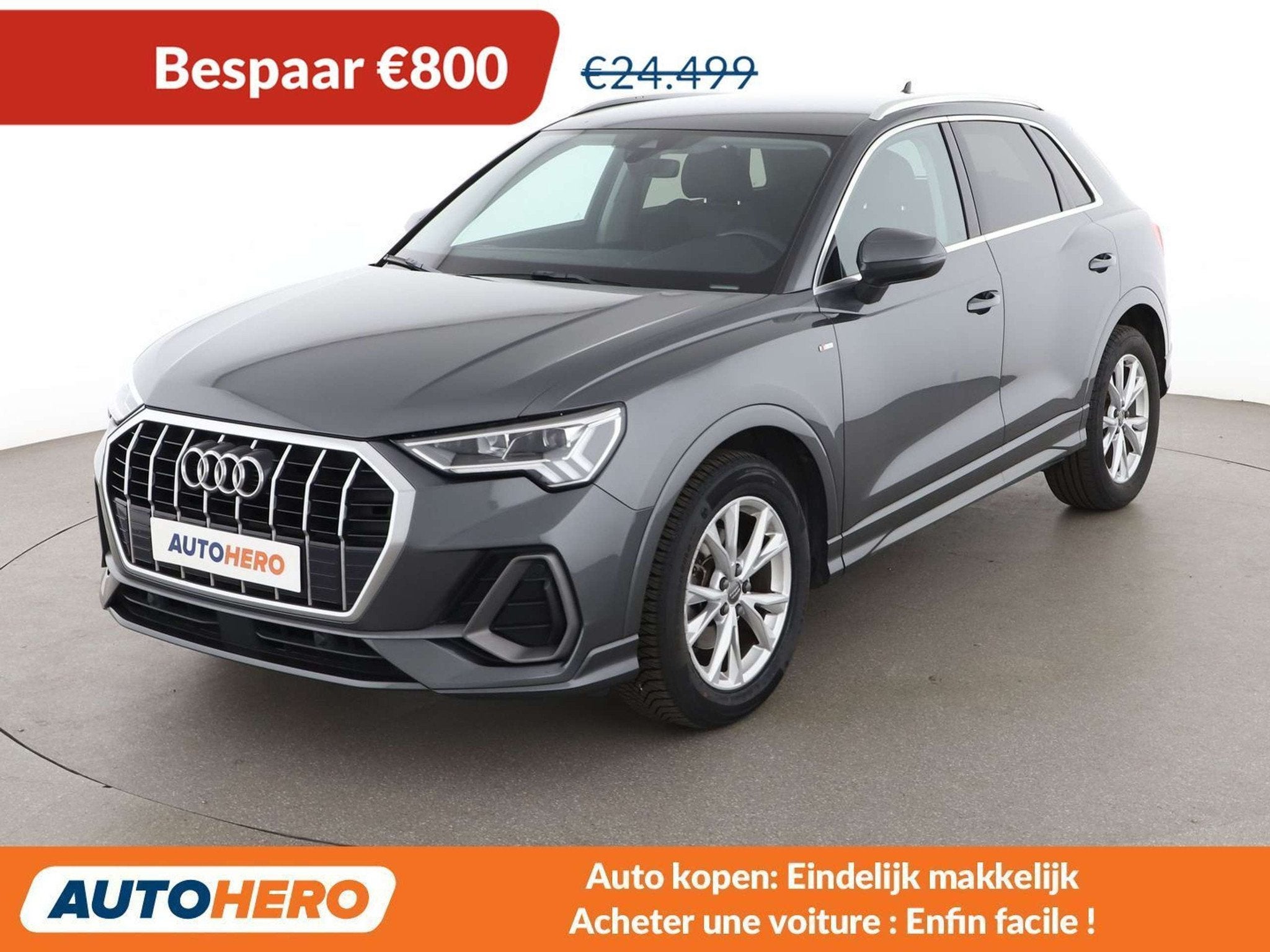 Audi Q3 35 TFSI Mild-Hybrid S line (bj 2020, automaat), Alcantara, 5 zetels, 5 deurs, 150 pk