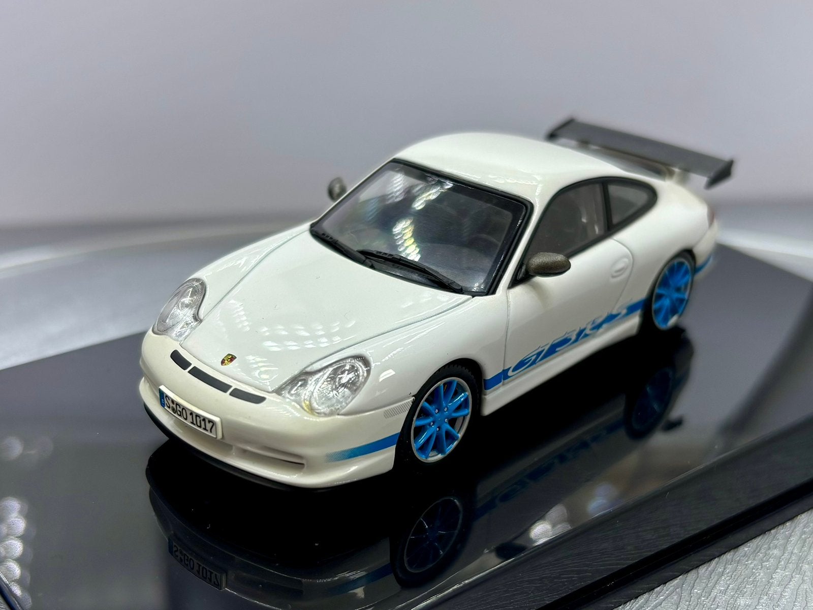1:43 Porsche 911 GT3 RS, Ophalen of Verzenden, Zo goed als nieuw