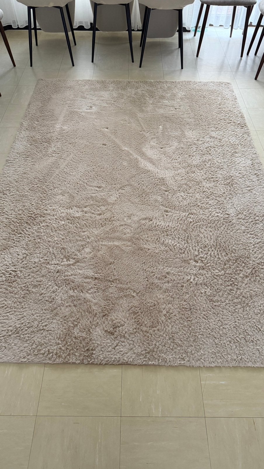 2 x beige tapijten, Huis en Inrichting, Stoffering | Vloerbedekking, Ophalen, Zo goed als nieuw, Beige, Tapijt