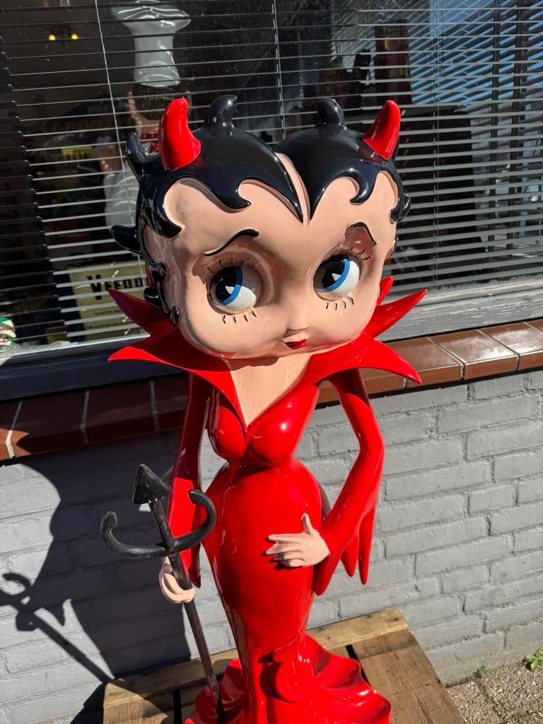 Groot Betty Boop als Duivel beeld, Ophalen, Zo goed als nieuw, Mens