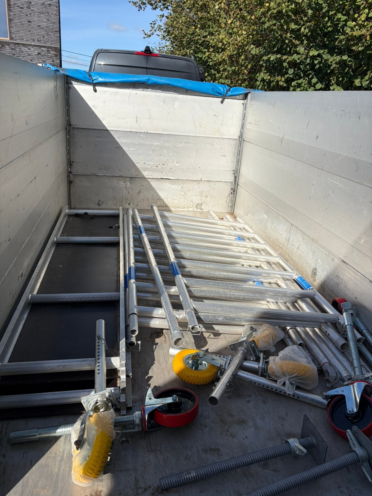 Rol stelling max werkhoogte 4,5 meter, Bricolage & Construction, Enlèvement