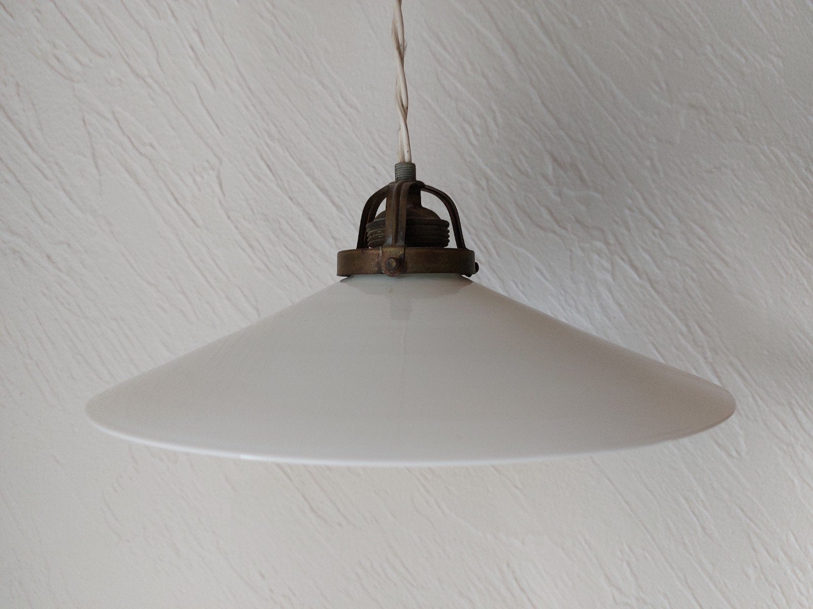 ancienne lampe en opaline, Enlèvement