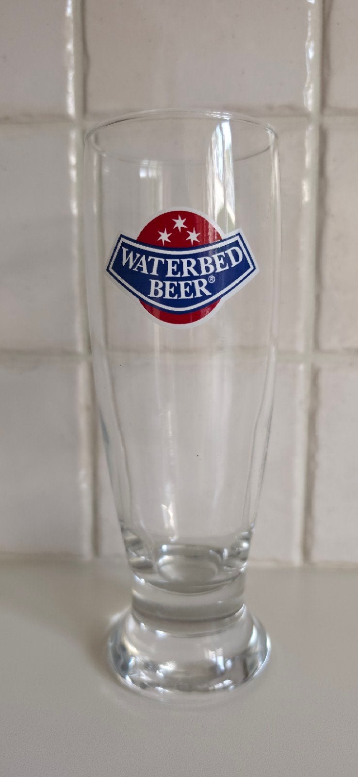 Ours de lit à eau en verre, Enlèvement ou Envoi, Comme neuf, Verre ou Verres, Autres marques