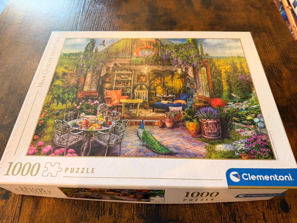 Puzzel 1000st Clementoni, Ophalen, 500 t/m 1500 stukjes, Zo goed als nieuw, Legpuzzel