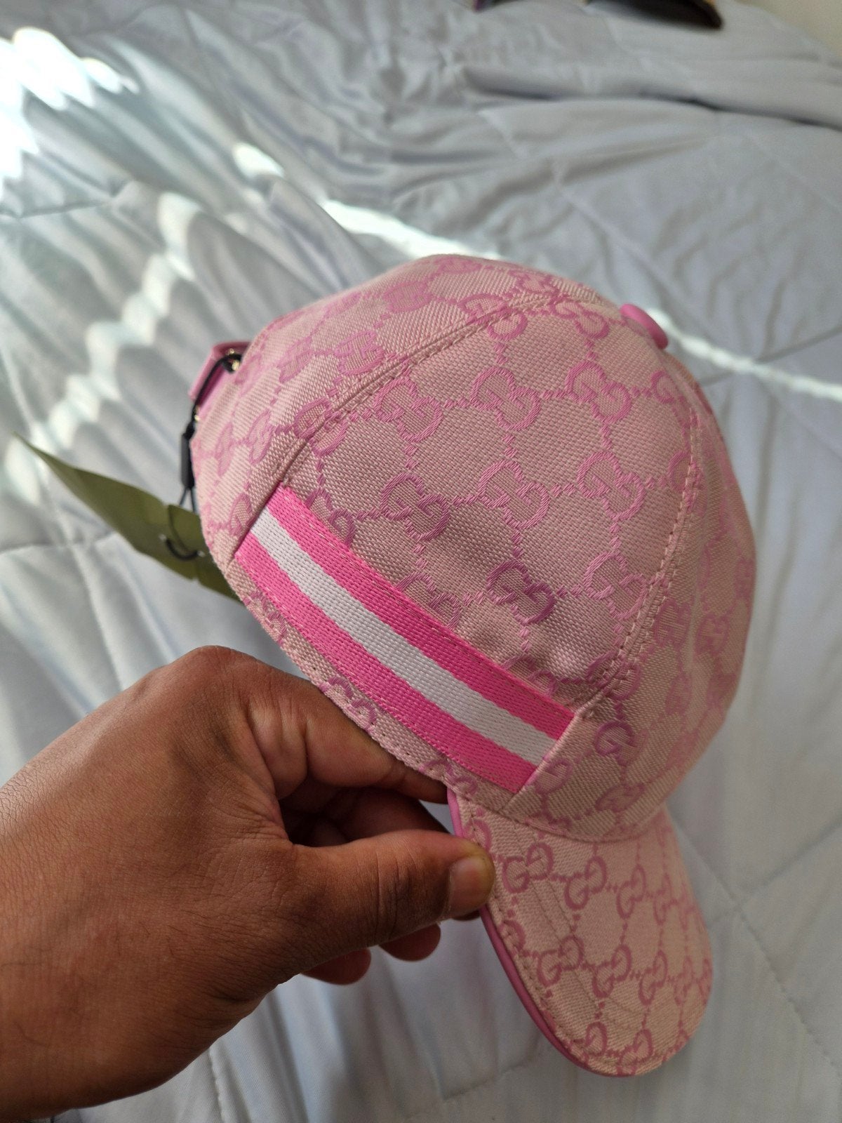 Casquette Gucci rose (M), Vêtements | Hommes, Casquette