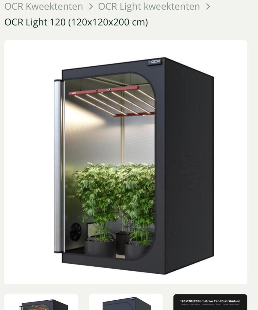 Kweektent, Tuin en Terras, Ophalen, Gebruikt, Kweektent
