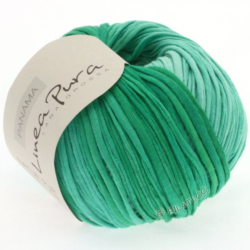 Lana grossa Panama Linea Pura blauw/groen 100% katoen wol, Hobby en Vrije tijd, Breien en Haken, Ophalen of Verzenden, Nieuw, Breien of Haken