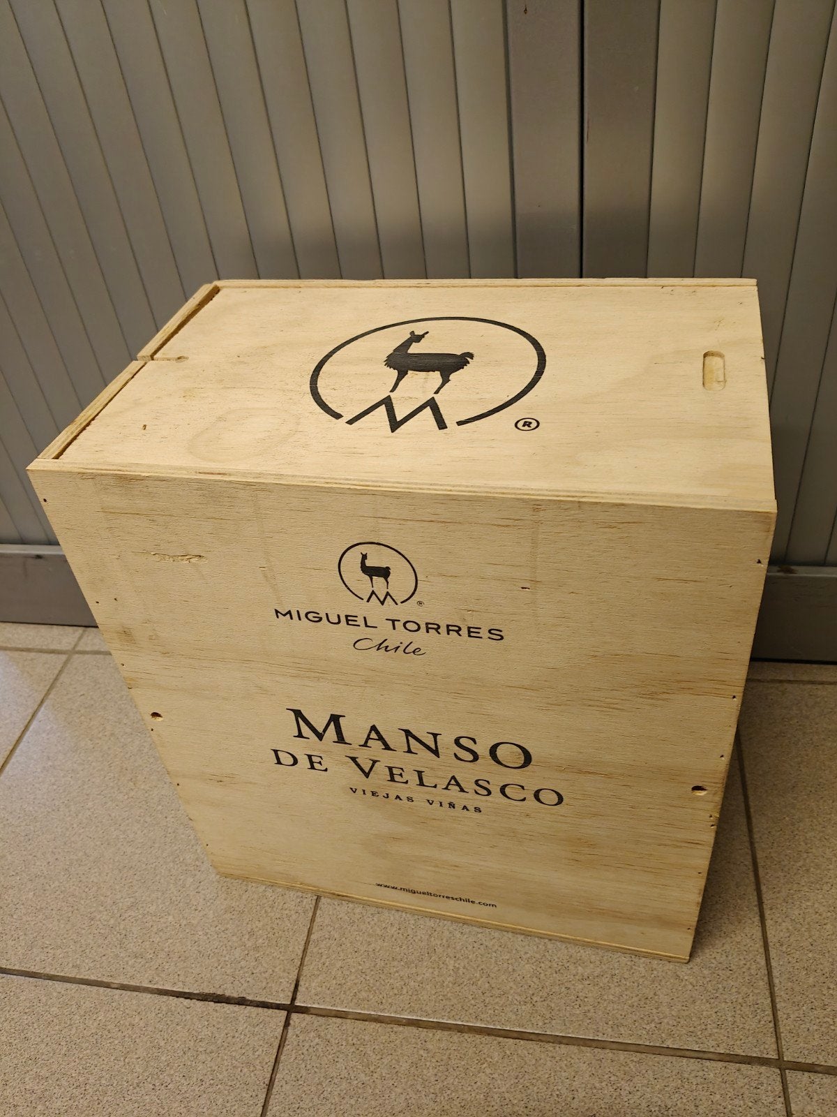 Topwijn van Miguel Torres Manso de Velasco 2007, Ophalen