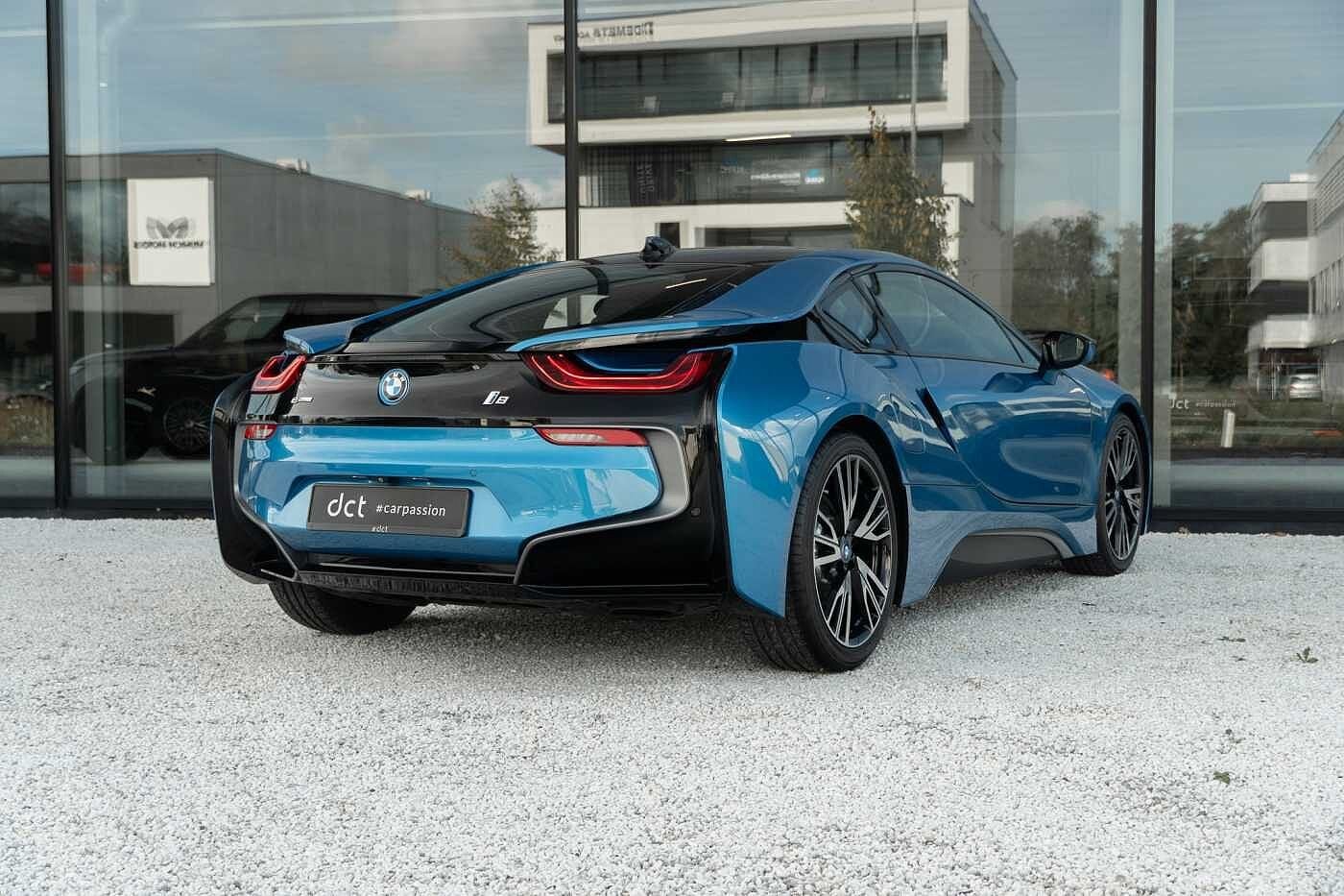 BMW i8 *2.500 km* Belgian car 1st Hand, Pure Impulse, Auto's, Automaat, Gebruikt, Blauw, Hybride Elektrisch/Benzine
