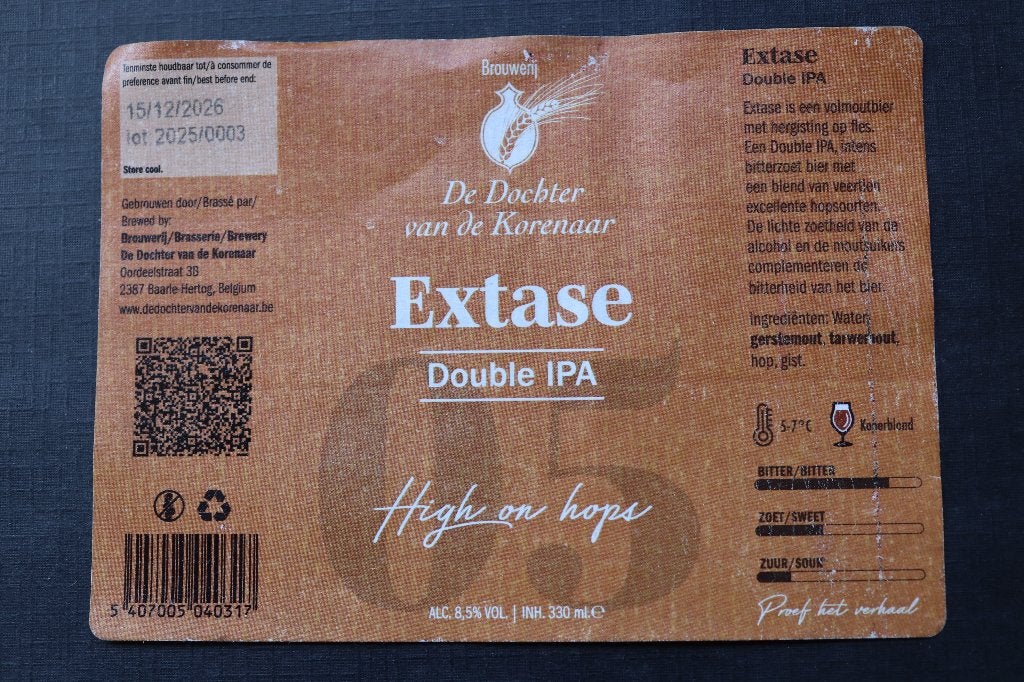 bier etiket, Collections, Enlèvement ou Envoi, Utilisé, Autres types, Autres marques