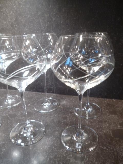 Exclusieve kristallen degustatieglazen (cocktail, gin-tonic), Verzamelen, Glas en Drinkglazen, Ophalen, Nieuw
