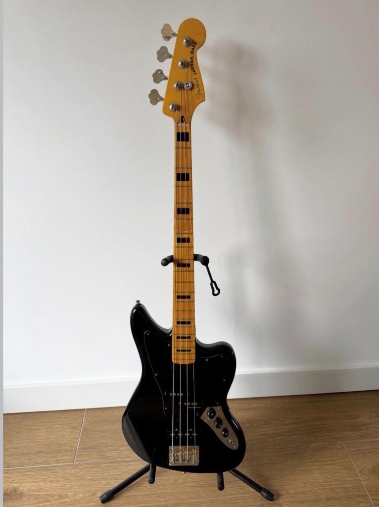 Fender Modern Player Jaguar Bass "Upgrades", Ophalen, Gebruikt, Elektrisch