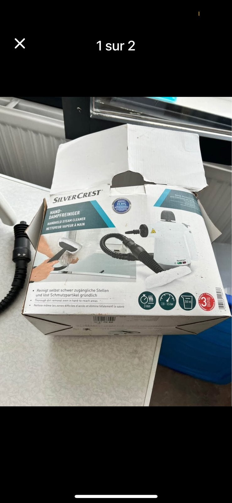 Vaporetto silvercrest, Enlèvement ou Envoi, Comme neuf