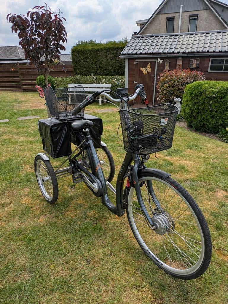 Elektrische fiets 3wieler Stella met lage opstap., Fietsen en Brommers, Elektrische fietsen, Ophalen