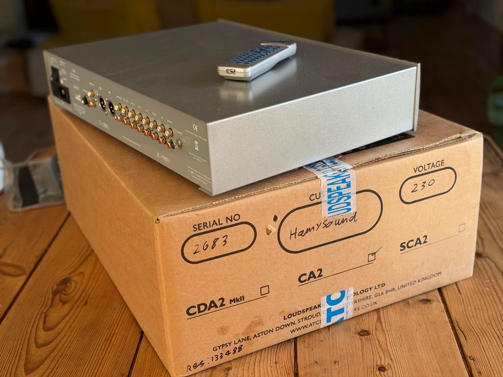 Préampli ATC CA2 MKII NEUF GARANTIE 4 ANS PHONO MM/MC, TV, Hi-fi & Vidéo, Enlèvement ou Envoi, Comme neuf