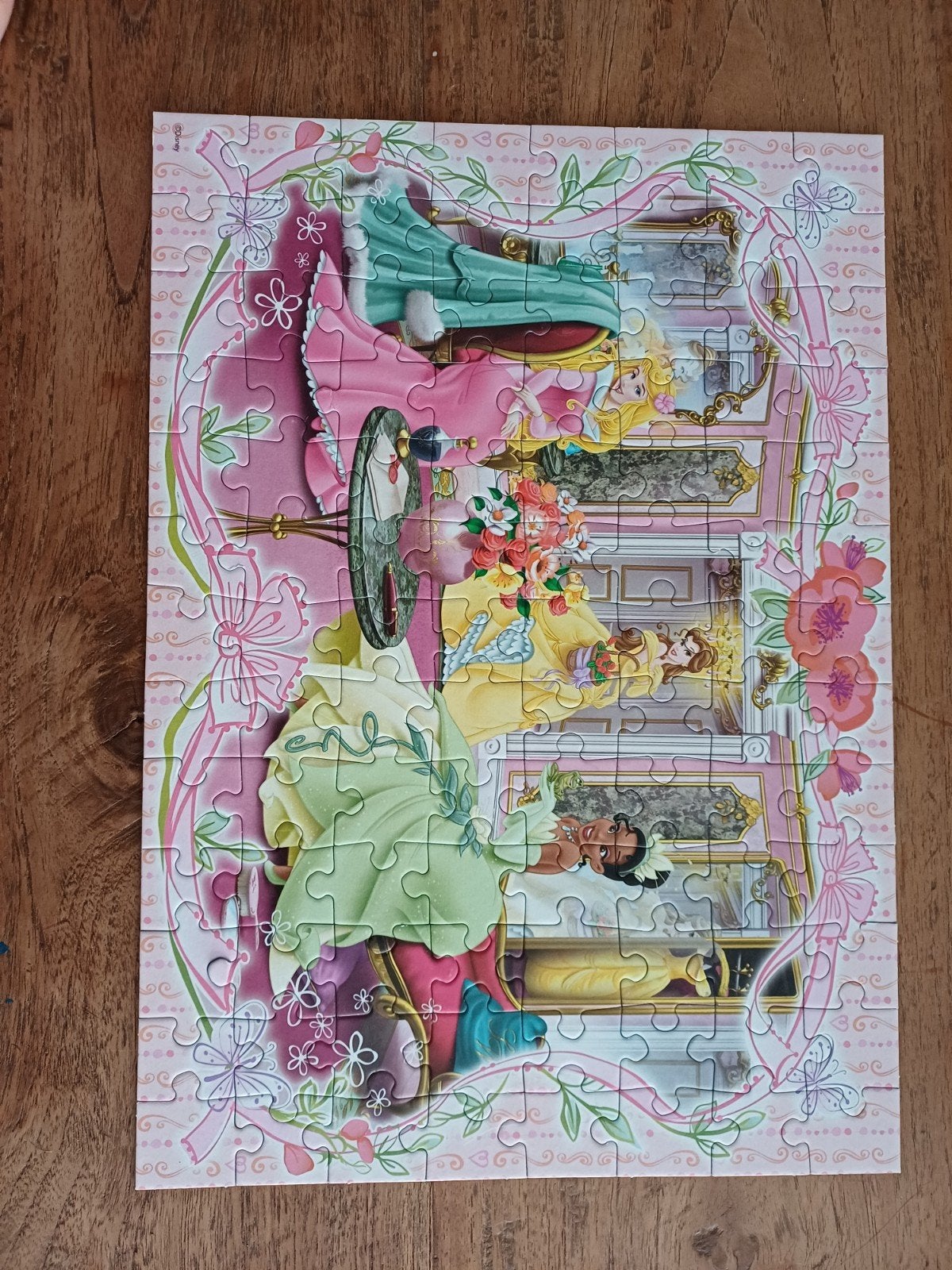 Disney Princess Puzzel - 100 Stukjes (Jumbo) - COMPLEET!, Kinderen en Baby's, Ophalen of Verzenden, Meer dan 50 stukjes, Gebruikt