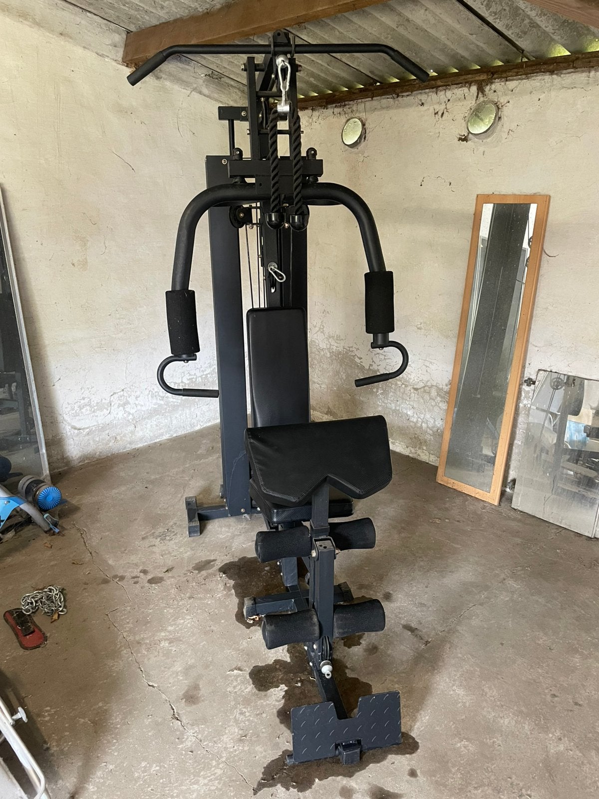 Krachtstation Dione Fitnesstoestel, Sport en Fitness, Ophalen, Benen, Krachtstation, Aluminium