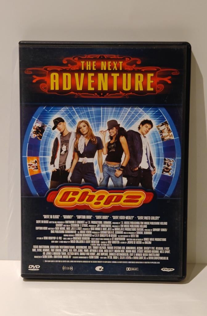 CH!PZ The Next Adventure Videoclips making‑of live chipz dvd, Alle leeftijden, Ophalen of Verzenden, Zo goed als nieuw, Muziek en Concerten