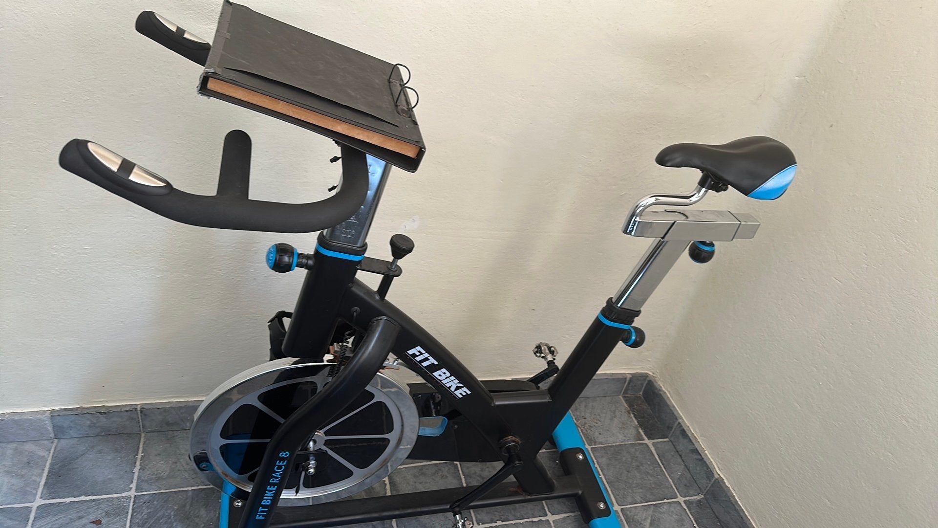 Spinning fiets, Ophalen, Gebruikt