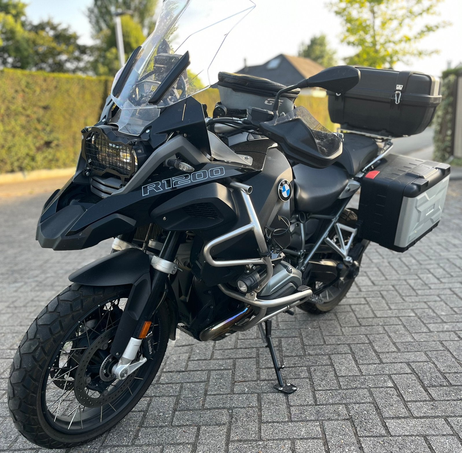 Bmw r1200gsa verlaagd 28400 km, Motoren, 2 cilinders, Occasion, Particulier, 1200 cc